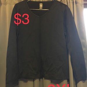 Black long sleeve shirt